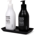 Kumai Dunkel Zypresse handseife und handlotion geschenkbox 2 x 200 ml