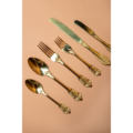 PTMD Thrust kaasmessen in giftbox goudkleurig set van 3