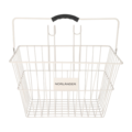 Norländer fietsmand afneembaar grijs 39,5 cm