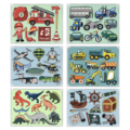 Folia Tekensjablonen Avontuur 6 stuks