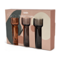SENZA theelichthouder/vaas terra 10 cm set van 3