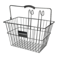 Norlander fietsmand metaal zwart 39,5 cm