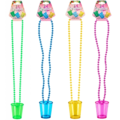 Shotglas met ketting 50 ml 4 assorti