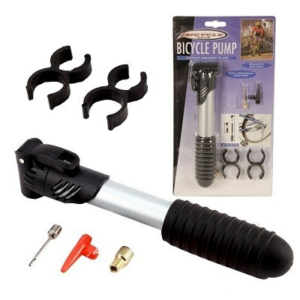 Fiets fietspomp met houder