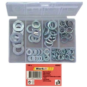 Metalen ringen klein assortiment 100 st