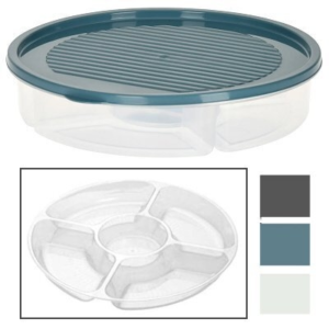 Hapjesschaal met deksel