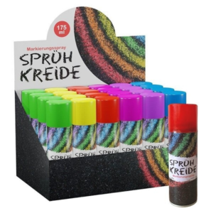 Krijtspray rood spuitbus 175 ml