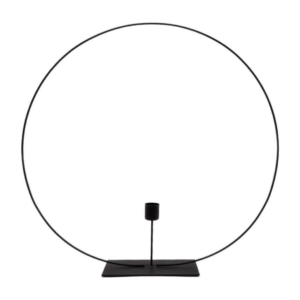 Kolony kaarsenstandaard ring zwart 30,5 cm
