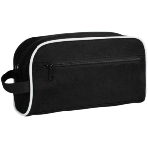 Bagsfirst toilettas gerecycled zwart 25 cm