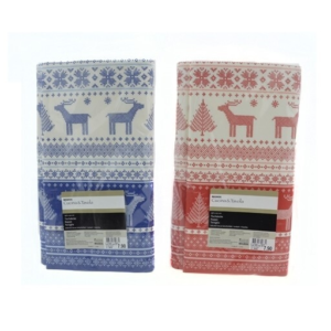 Kerst tafelkleed luxe airlaid 138x220 cm