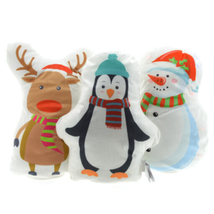 Kerstkussen met led licht