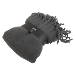 Gusta plaid grijs 130x170 cm