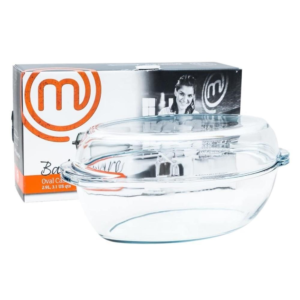 MasterChef ovenschaal met deksel glas 2,9 liter