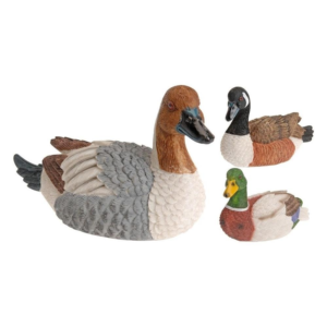 Beeld eend 24 cm assorti