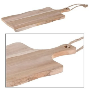 Stokbroodplank snijplank hout teak 49 cm