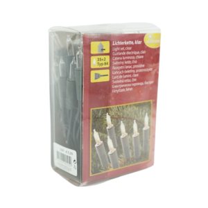 Deco Heitmann kerstverlichting 35 lampjes typ 84 EU stekker 9,6 meter