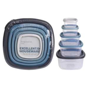 Voorraaddoos 5 delig