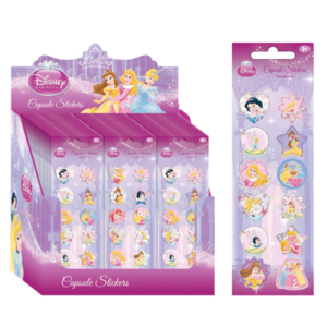 Capsule 3d stickers Disney Princess 12 st.