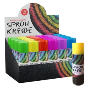 Spuitkrijt spray geel spuitbus 175 ml