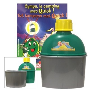 Feldflasche mit Becher Kind