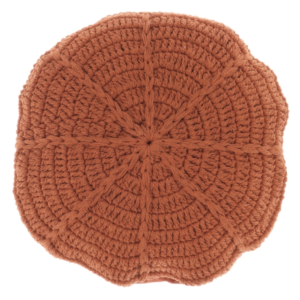 Unique Living kussen Dora oranje Ø45 cm