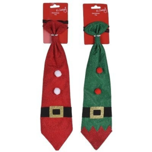 Kerst glitter stropdas