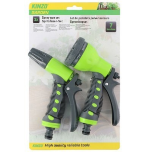 Tuinsproeier set 2 dlg rubber grip