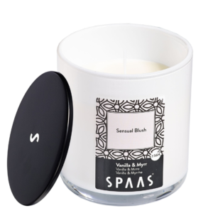 (R) Spaas geurkaars in glas Sensual blush 11 cm