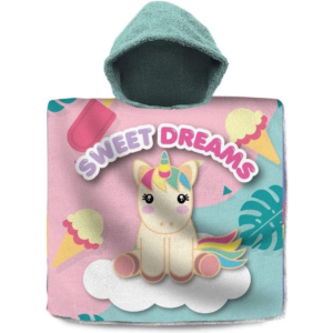 Sweet Dreams poncho handdoek 120 x 60 cm