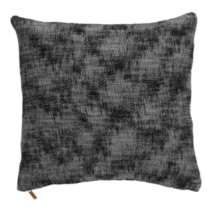 Tiseco kussen Melange zwart 45 x 45 cm