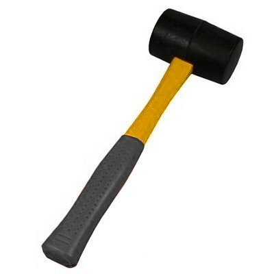 Rubber hamer fiber steel