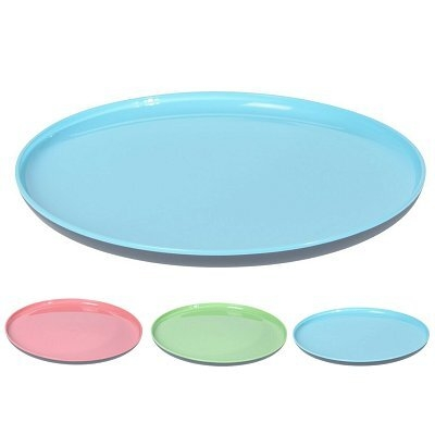 Bord kunststof duotone 25 cm