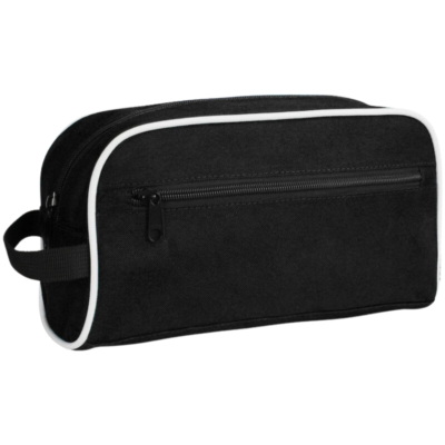 Bagsfirst toilettas gerecycled zwart 25 cm