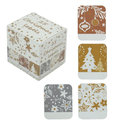 Weihnachtsaufkleber 25 St.