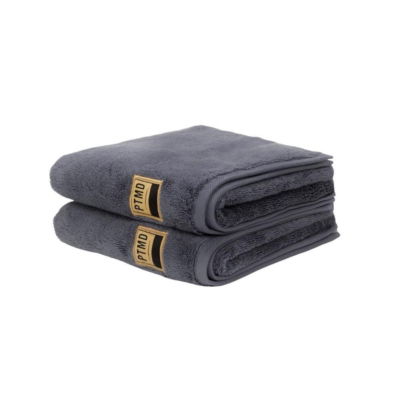 PTMD Handdoek grijs 50x100 cm