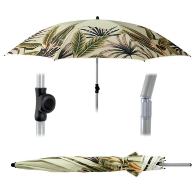 Strandparasol bladeren  200 cm