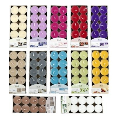 Geur theelichten 10 stuks assorti