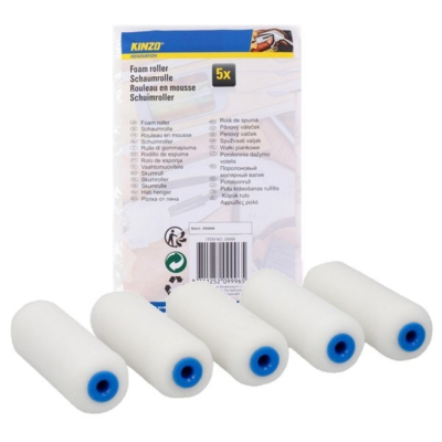 Lakrollers 10 cm 5 stuks