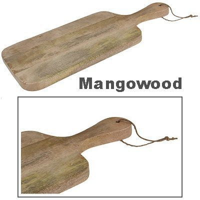Schneidebrett Mangoholz 49x20 cm