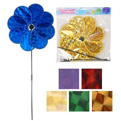 Windmolen Metalic groot 40 cm