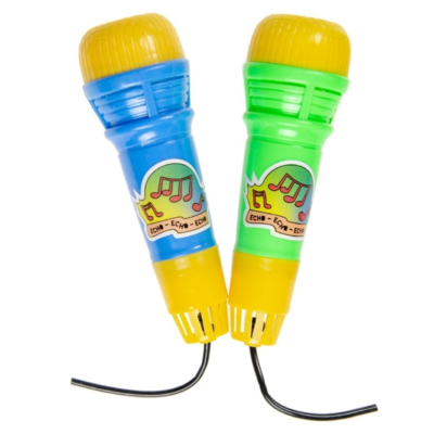 Speelgoed echo microfoon 15 cm
