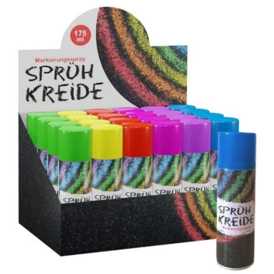 Krijtspray blauw spuitbus 175 ml