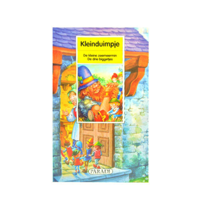 Kinderboek 3 sprookjes Kleinduimpje