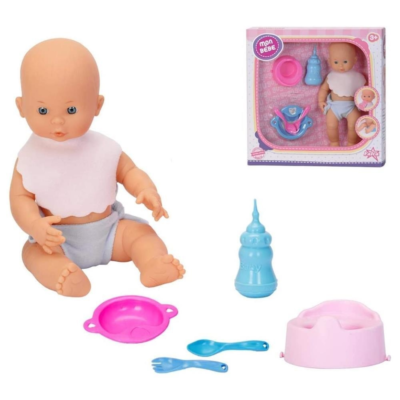 Falca drink- en plaspop mon bebe 35 cm