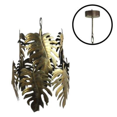 Countryfield Hanglamp Firenze goudkleurig 70 cm