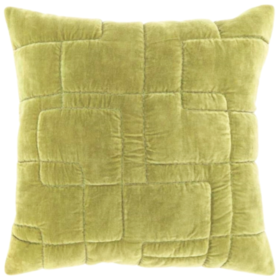 Unique Living kussen Nika groen 45 x 45 cm