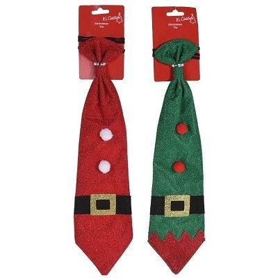 Kerst glitter stropdas