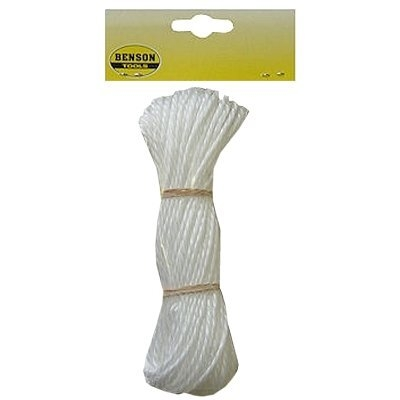 Touw wit 4 mm 25 meter