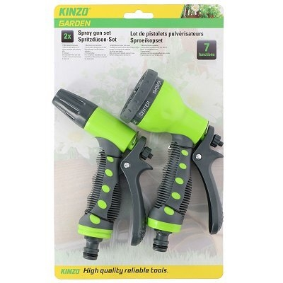 Tuinsproeier set 2 dlg rubber grip