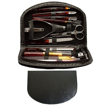 Manicure & make-up set 18 dlg in etui